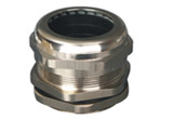 Metallic fixed cable gland